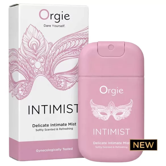 Orgie Intimist - hellävarainen intiimialueen raikastussuihke naisille (30 ml)