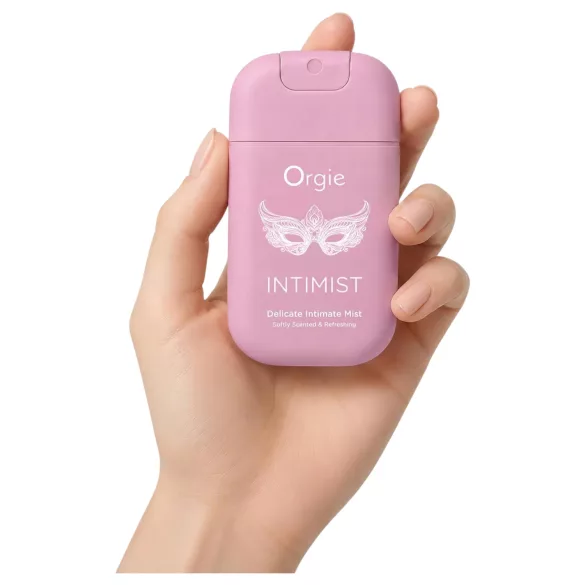 Orgie Intimist - hellävarainen intiimialueen raikastussuihke naisille (30 ml)