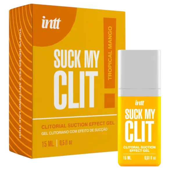 Intt Suck My Clit - klitoriksen stimuloiva geeli naisille - mango (15 ml)