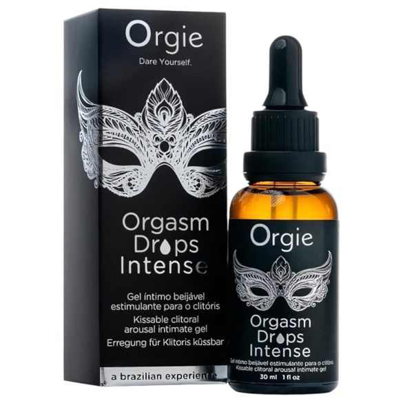 Orgie Orgasm Drops Intense - Intiimit Stimuloivat Tippat Naisille (30ml)