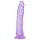 Baseks Jellies - imukupilla varustettu geelidildo (violetti)