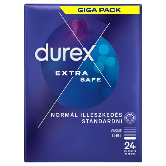 Durex Extra Safe - kondomi - turvallinen - 24 kpl
