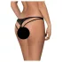 Obsessive Picantina - naisten stringit - tuplahihna - musta - L/XL