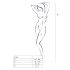 Passion BS016 - minimalistinen verkkosetti (valkoinen) - S-L