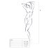 Passion BS031 - avoin haalari (valkoinen) - S-L