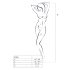 Passion BS056 - Sirottele neulosasu (musta) - S-L