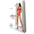 Passion BS083 - Avoin pitsibody - punainen (S-L)