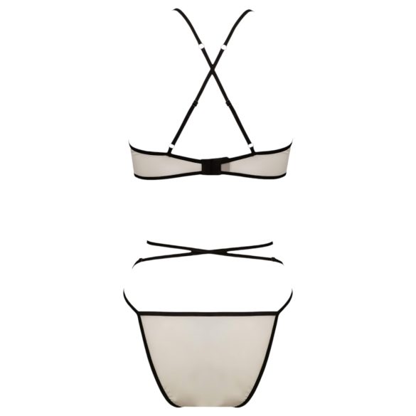 Passion Chika - rintaliivisetti (kerma) - L/XL