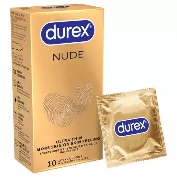 Durex Invisible Regular - ohut kondomi - 10 kpl
