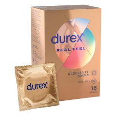 Durex Real Feel - lateksiton kondomi - 16 kpl