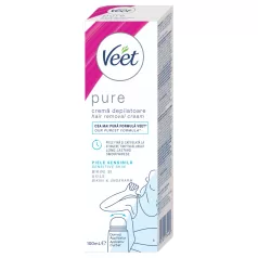   Veet Pure - karvanpoistovoide bikinialueelle - herkälle iholle (100 ml)