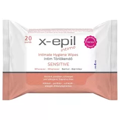   X-Epil Intimo Sensitive - intiimipyyhkeet - herkkä iho - 20 kpl