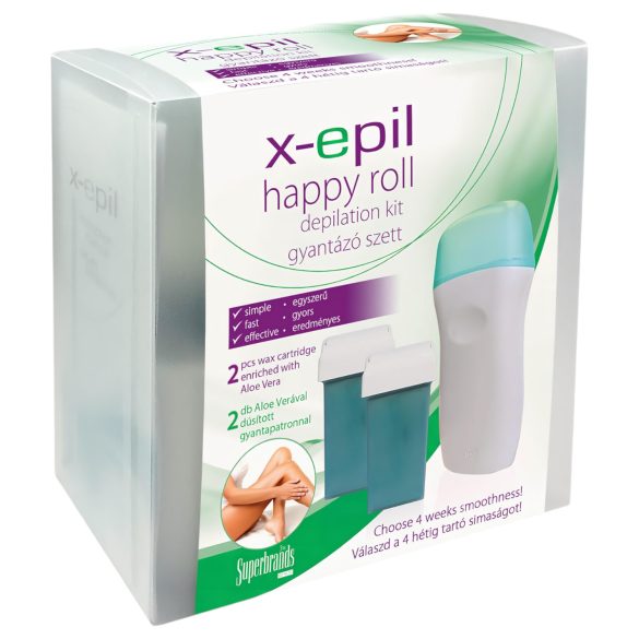 X-Epil Happy roll - Vahasarjasetti