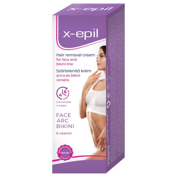 X-Epil - karvanpoistovoide kasvoille/bikini-alueelle (40 ml)