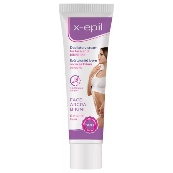 X-Epil - karvanpoistovoide kasvoille/bikinilinjalle - 40 ml
