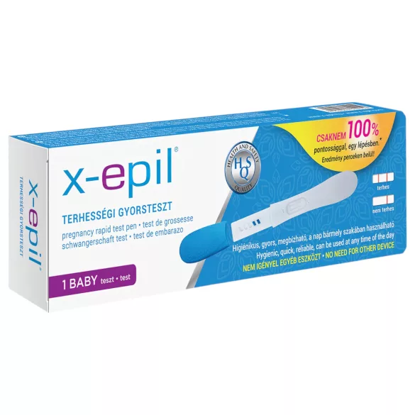 X-Epil - raskaustesti kynä - 1 kpl