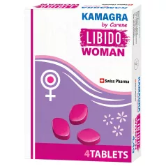   Kamagra by Carene Libido Woman - ravintolisätabletti naisille - 4 kpl