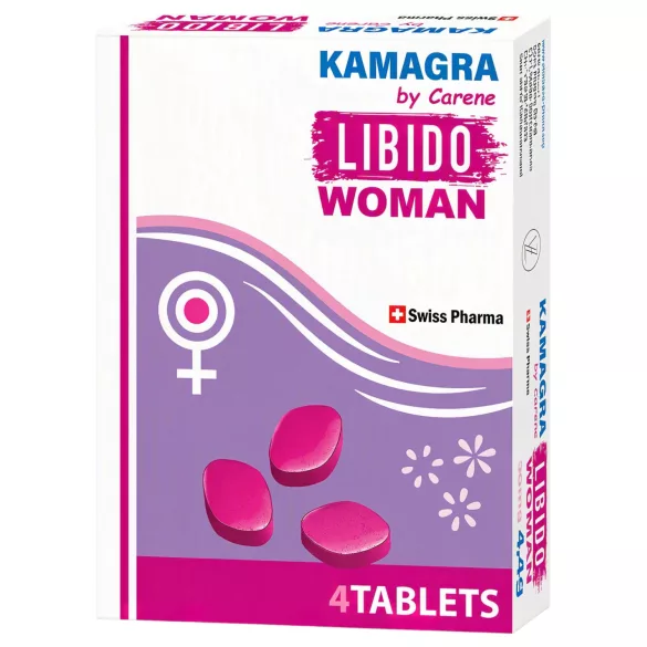Kamagra by Carene Libido Woman - ravintolisätabletti naisille - 4 kpl