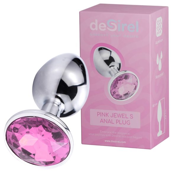 Desirel Pink Jewel S - anustappi (hopea-pinkki)