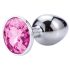 Desirel Pink Jewel M - anustappi (hopea-pinkki)