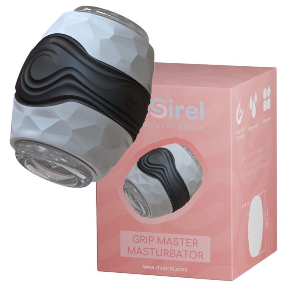 Desirel Grip Master - puristava masturbointilaite (harmaa)