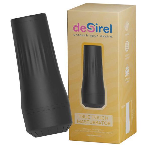 Desirel True Touch - aito kosketusvaginavibraattori (luonnollinen-musta)