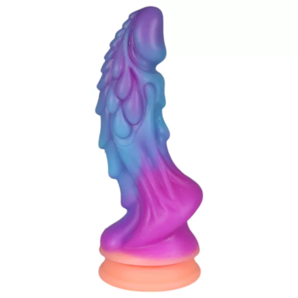 OgazR - loistava sormusdildo - 22cm - lila-vaaleanpunainen