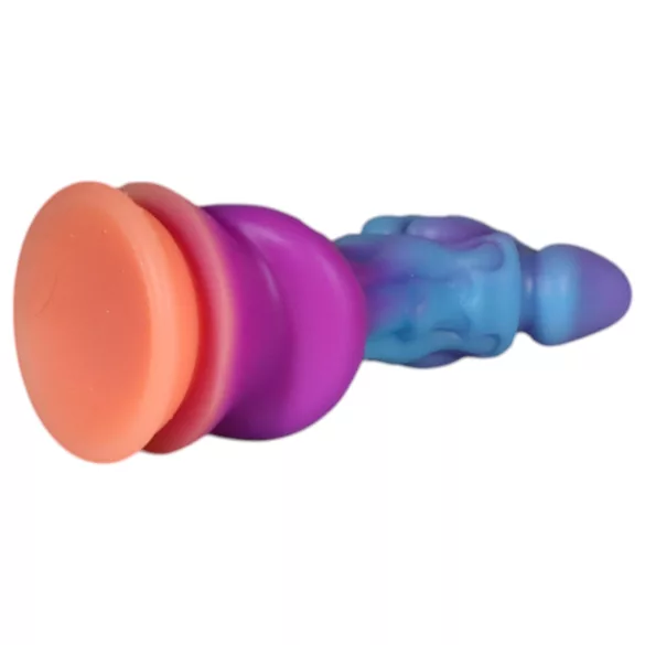 OgazR - loistava sormusdildo - 22cm - lila-vaaleanpunainen