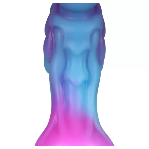 OgazR - loistava sormusdildo - 22cm - lila-vaaleanpunainen