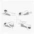 Magic Pillow - tyyny dildonpidikkeellä - memory foam - pinkki