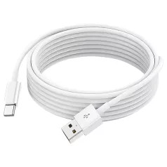 USB - latauskaapeli Type-C - valkoinen