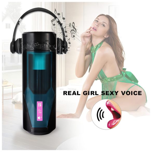 Lonely - masturbaattori työntötoiminto äänellä - musta