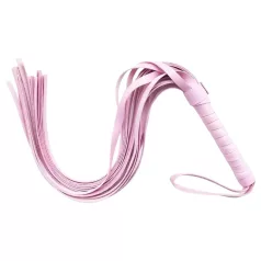 Sunfo - keinonahkainen piiska - pinkki