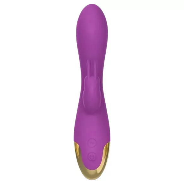 Mroow - pupu-vibraattori klitoriskiihottimella (violetti)