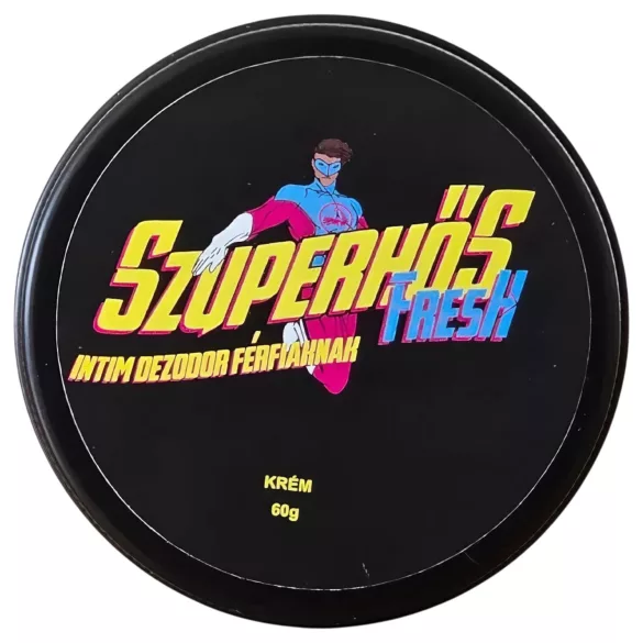 Supersankari Fresh - intiimikreemideodorantti miehille (60 g)