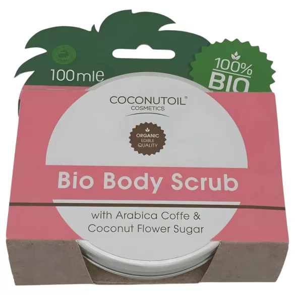 Coconutoil - vartalokuorinta kahvilla ja kookossokerilla - 100ml