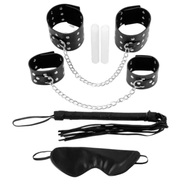 Fetish Fantasy - bondage-setti - musta