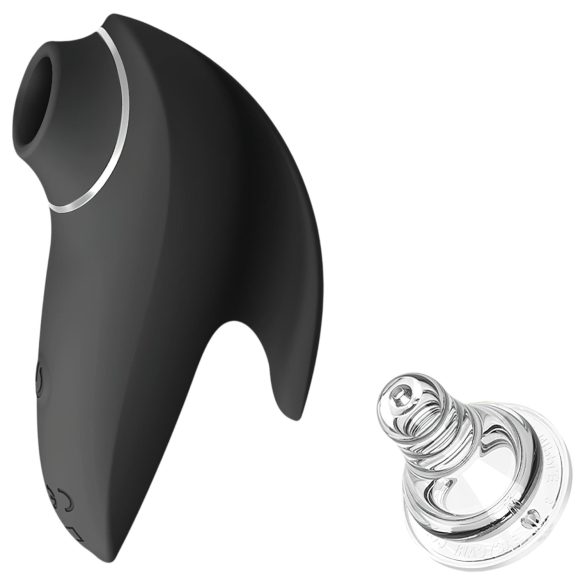 AlvUp - klitoriskiihotin värisevä ilmalla - musta