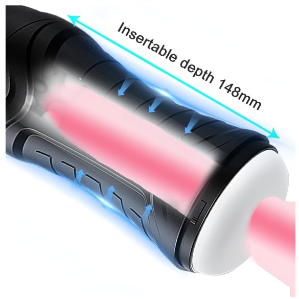 AlvUp - imukuppi vibraattori - musta