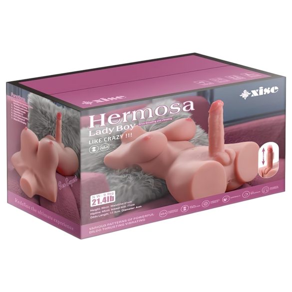 XISE - vibroiva seksitorso lökötoiminnolla - ladyboy