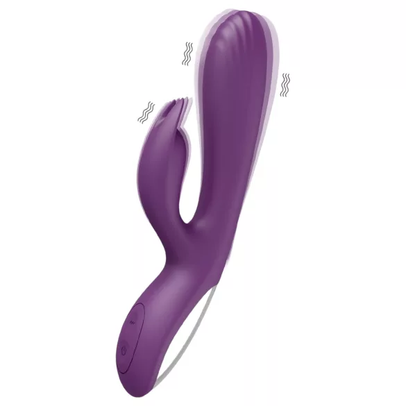 AlvUp - G-piste vibraattori - pupuvarrella - violetti