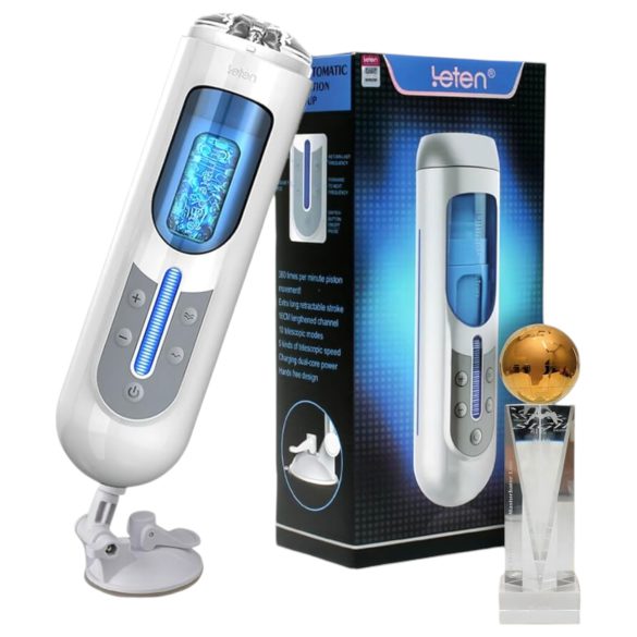 LETEN SM380 - akku vibraattori - edestakaisin liikkuva masturbointilaite