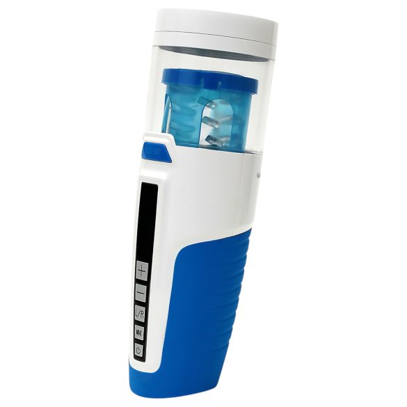 Leten SM370 - voihkiva, pyörivä masturbaattori (valkoinen)