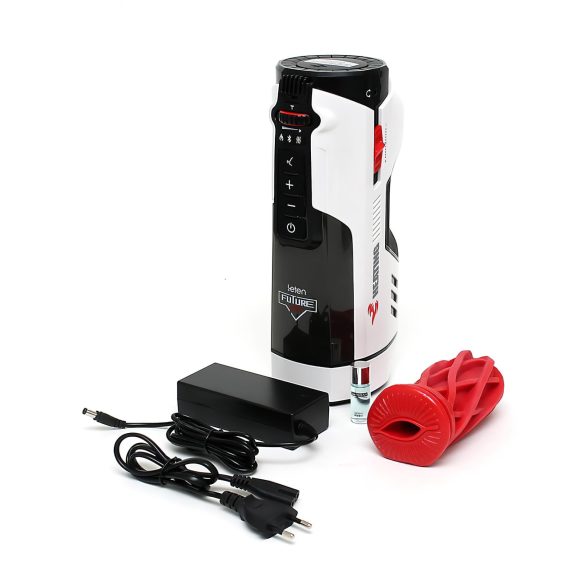 LETEN SM FUTURE PRO - sähköinen lämmitettävä masturbaattori - ylös-alas liike