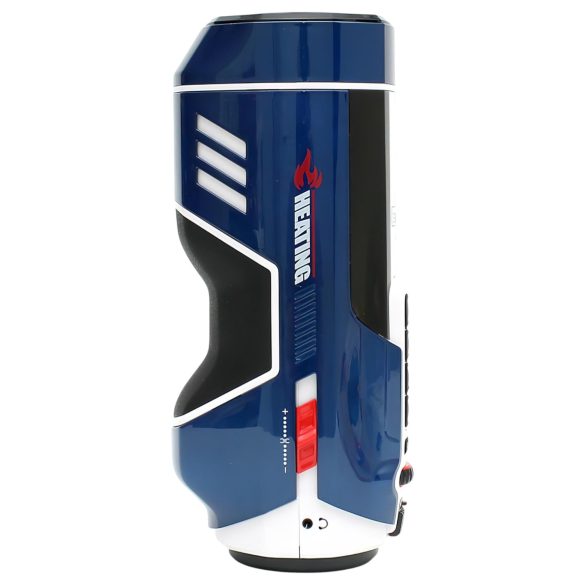 Leten SM Future Pro - verkko-ohjattu työntävä, ääntävä, puristava, lämmittävä masturbaattori (sininen)