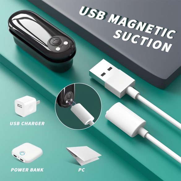 Sex HD - langaton moniosainen vibra, ladattava (vihreä)