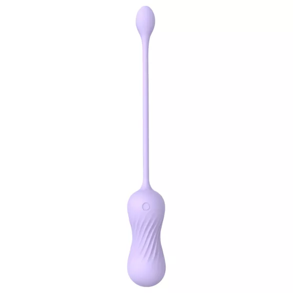 Sex HD Twist Egg - värisevä muna - työntävä toiminto - violetti