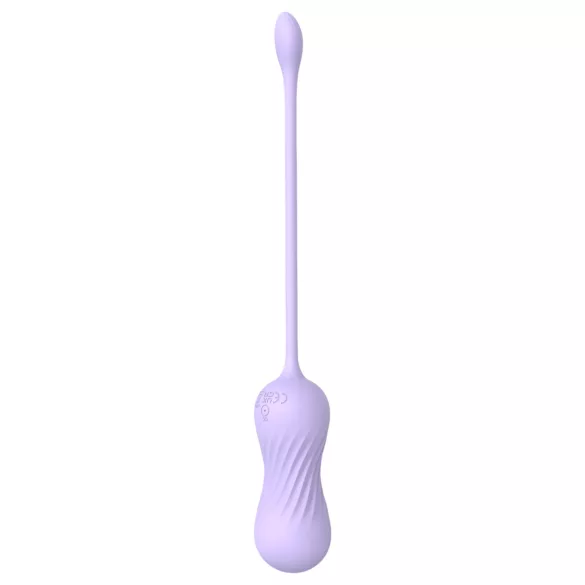 Sex HD Twist Egg - värisevä muna - työntävä toiminto - violetti