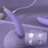 Sex HD - vibraattori - äänetön voimakas - silikoninen violetti