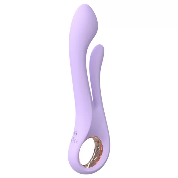 Sex HD Kaethe - klitoriskiihottimella varustettu vibraattori - violetti